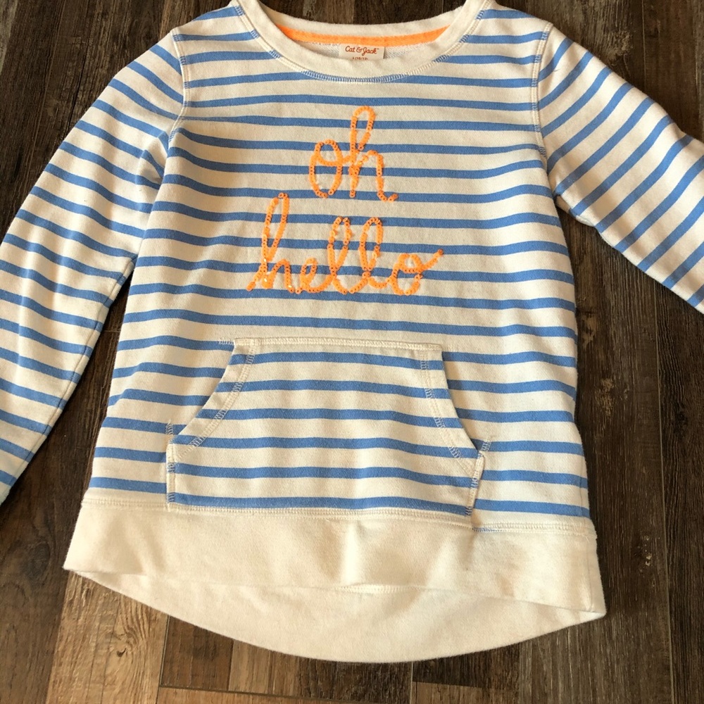 “oh hello” sweatshirt